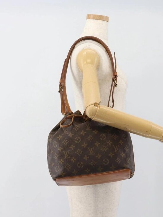 Louis Vuitton Handbags - LOUIS VUITTON Monogram Petit Noe Shoulder Bag M42226 LV Auth bs35733A